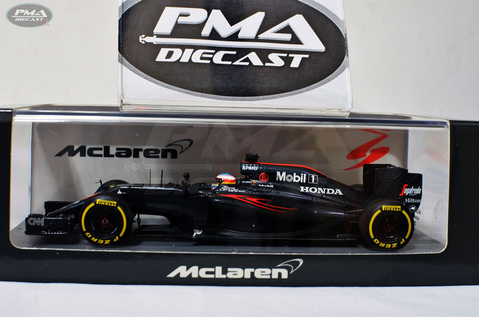 FERNANDO ALONSO 2016 MCLAREN MP4-31 1:43